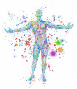 El microbioma humano es el conjunto de microorganismos que conviven en el cuerpo humano.