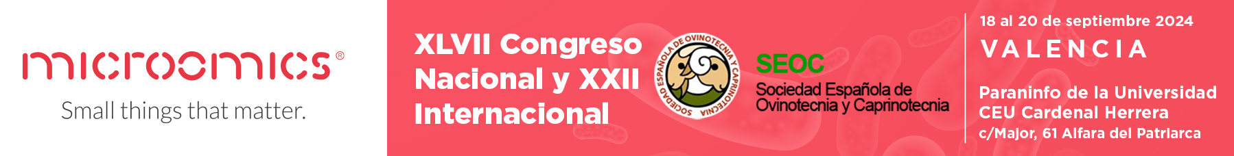Microomics participa en el Congreso de la Sociedad Española de Ovinotecnia y Caprinotecnia