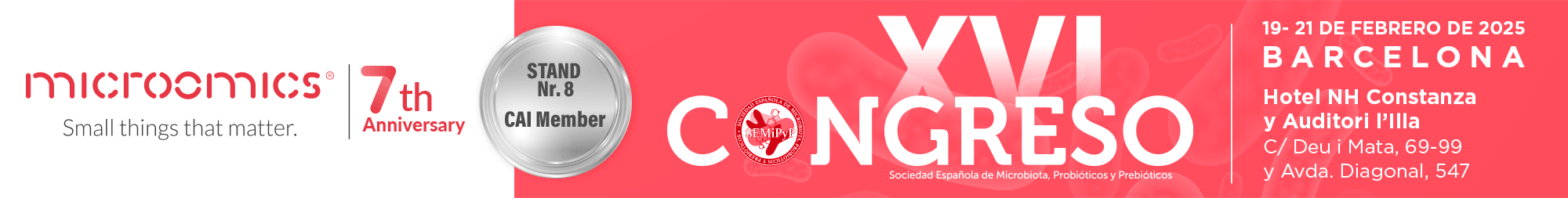 Microomics participa de nuevo en el Congreso de la SEMPyP