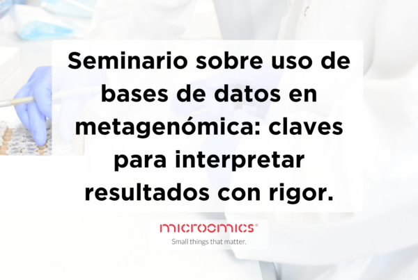Seminario sobre uso de bases de datos en metagenómica: claves para interpretar resultados con rigor