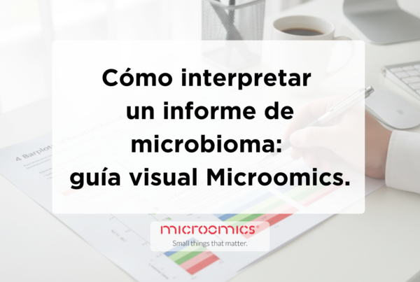 Cómo interpretar un informe de microbioma: guía visual Microomics